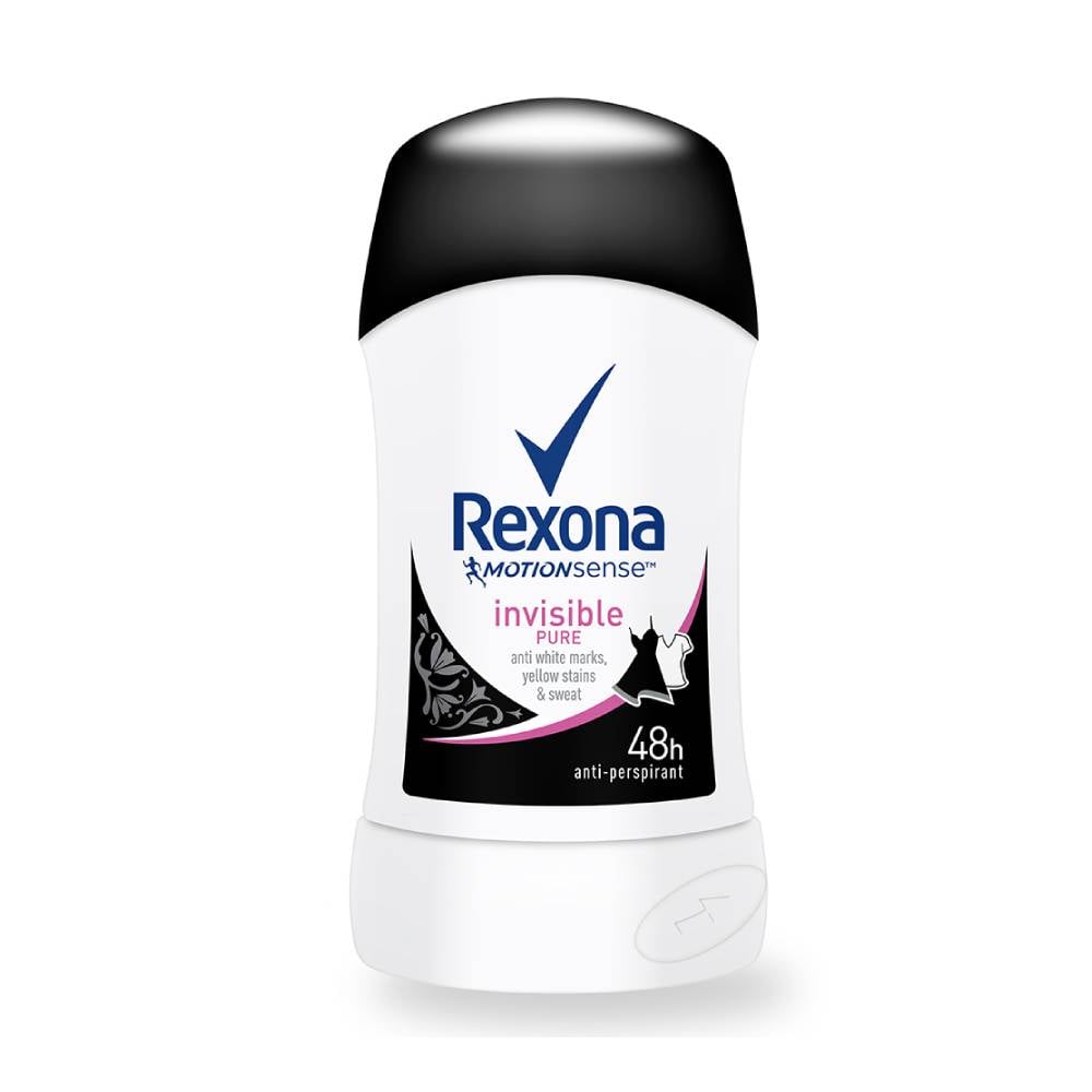 Deodorant stick Rexona Invisible Pure, 40 ml imagine
