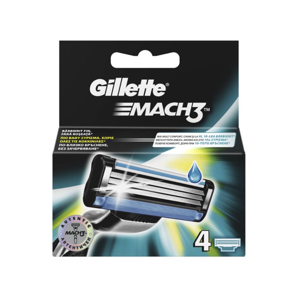 Set rezerve gillette mach3, 4buc