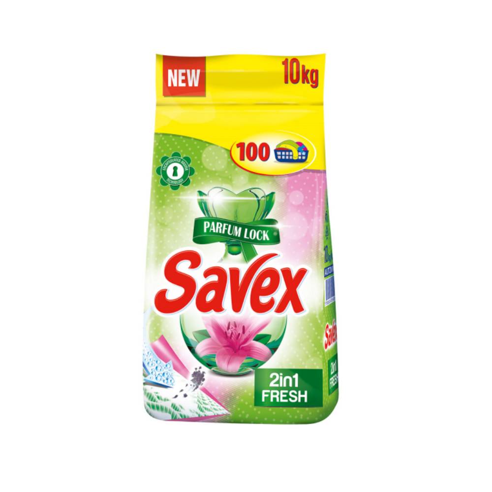 Detergent automat Savex 2 in 1 Fresh, 10Kg