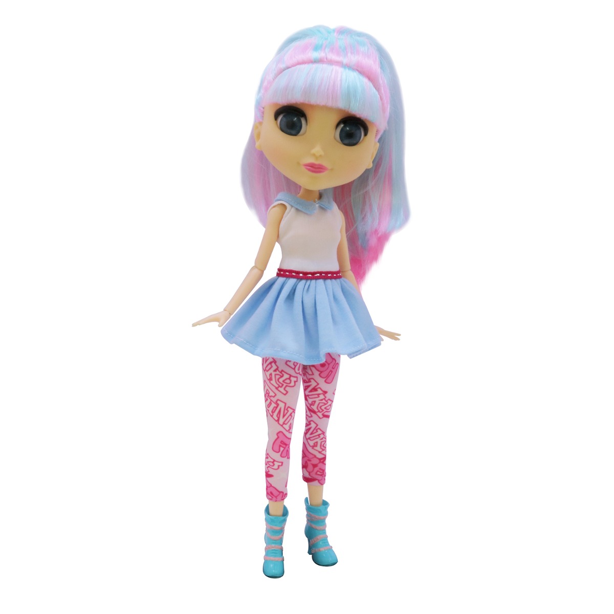 Papusa cu accesorii little bebops, spunky, 33 cm
