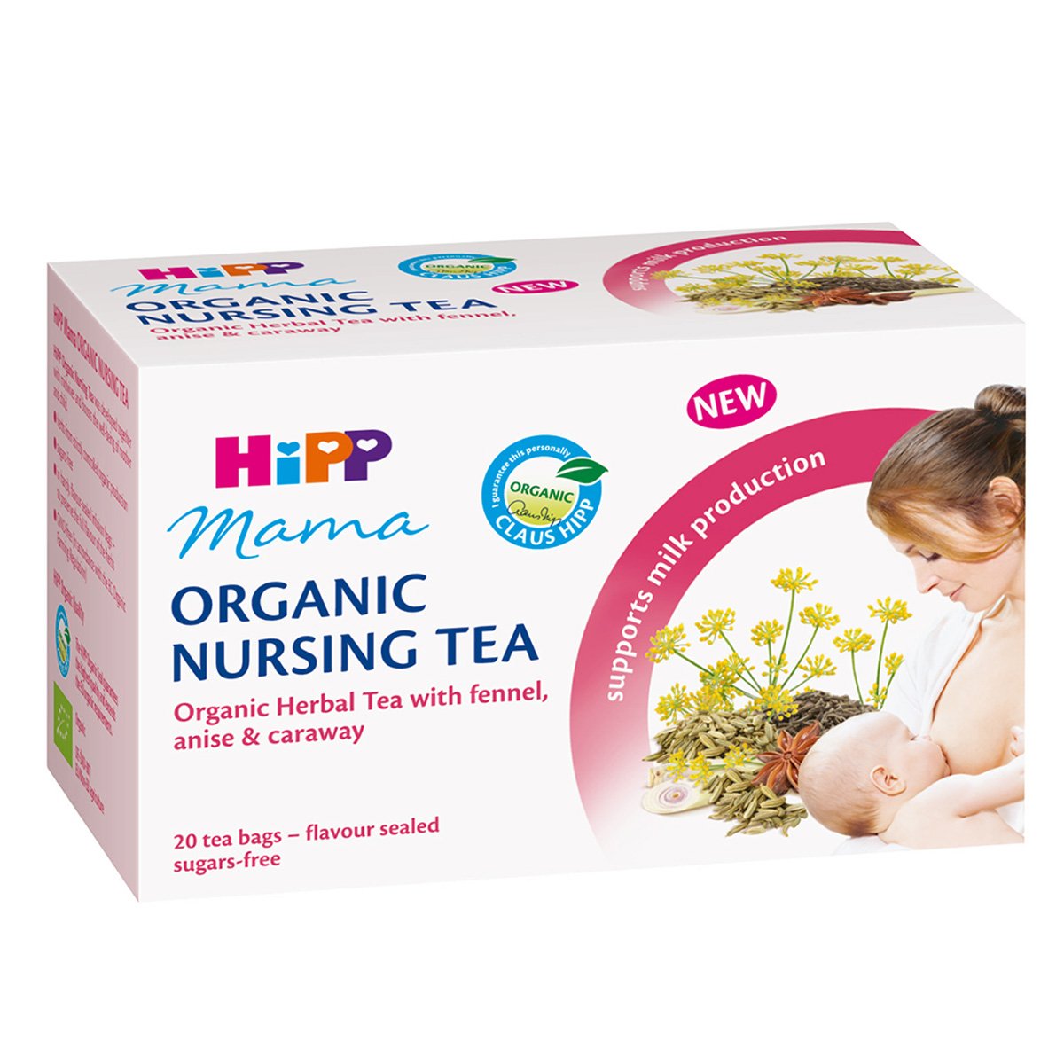 Ceai pentru ajustarea lactatiei HiPP, pliculete 30g