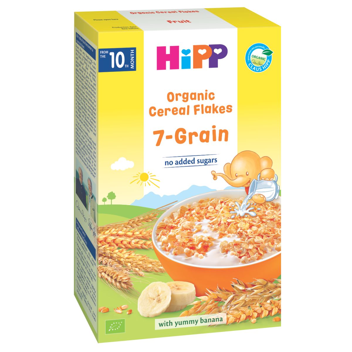 Fulgi de cereale ecologice Hipp - 7 Cereale, 200 g