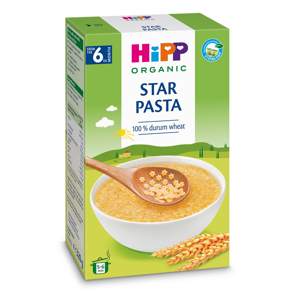 Paste pentru bebelusi HiPP Organic Baby Pasta