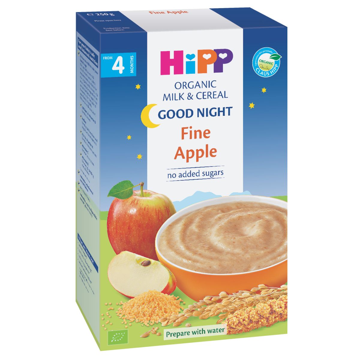 Cereale cu mar Hipp Noapte buna, 250 g