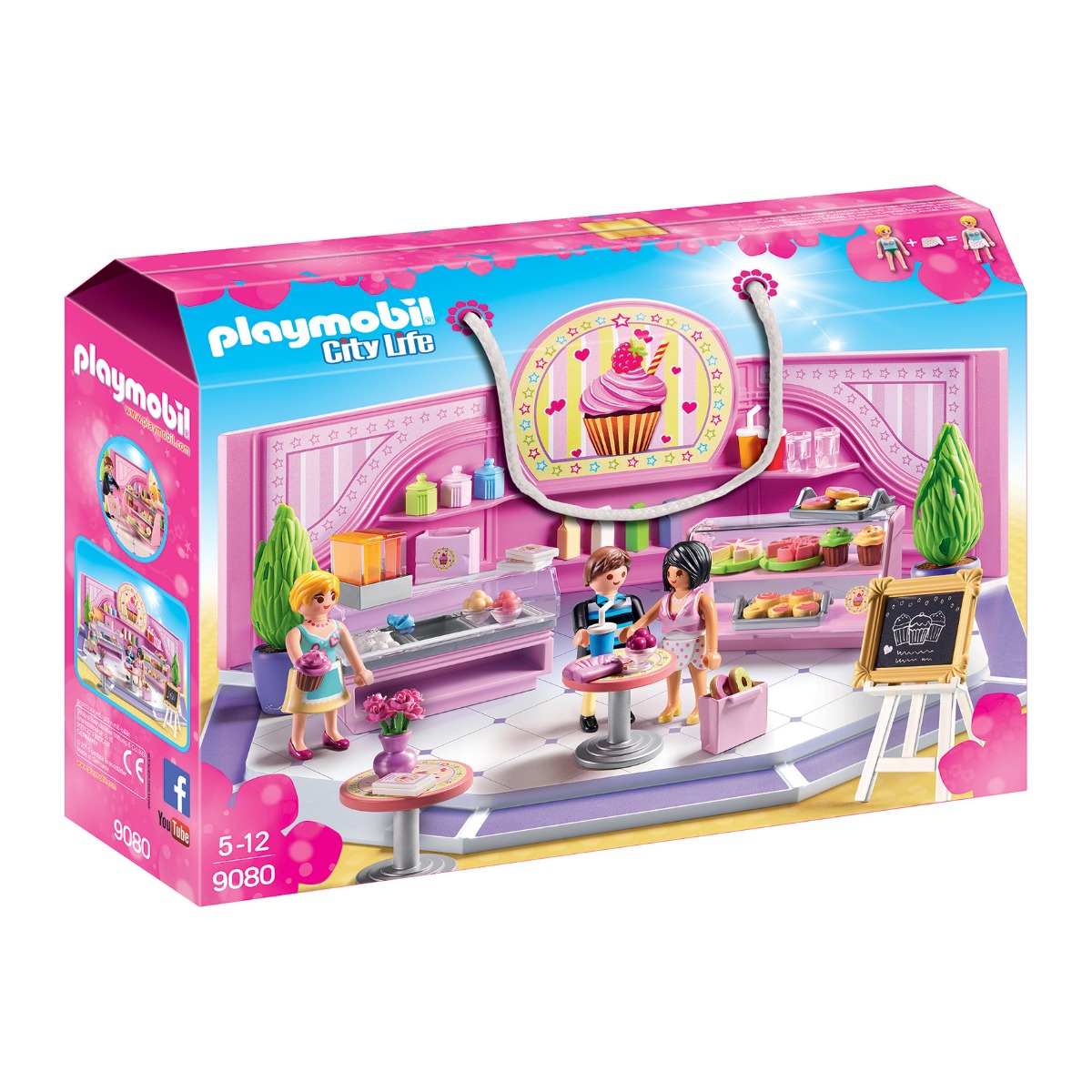 set playmobil city life - cofetarie (9080)