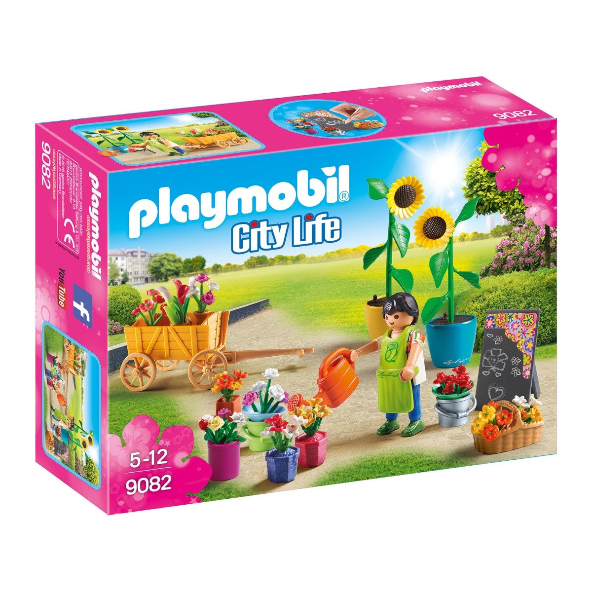 set playmobil city life - florar (9082)
