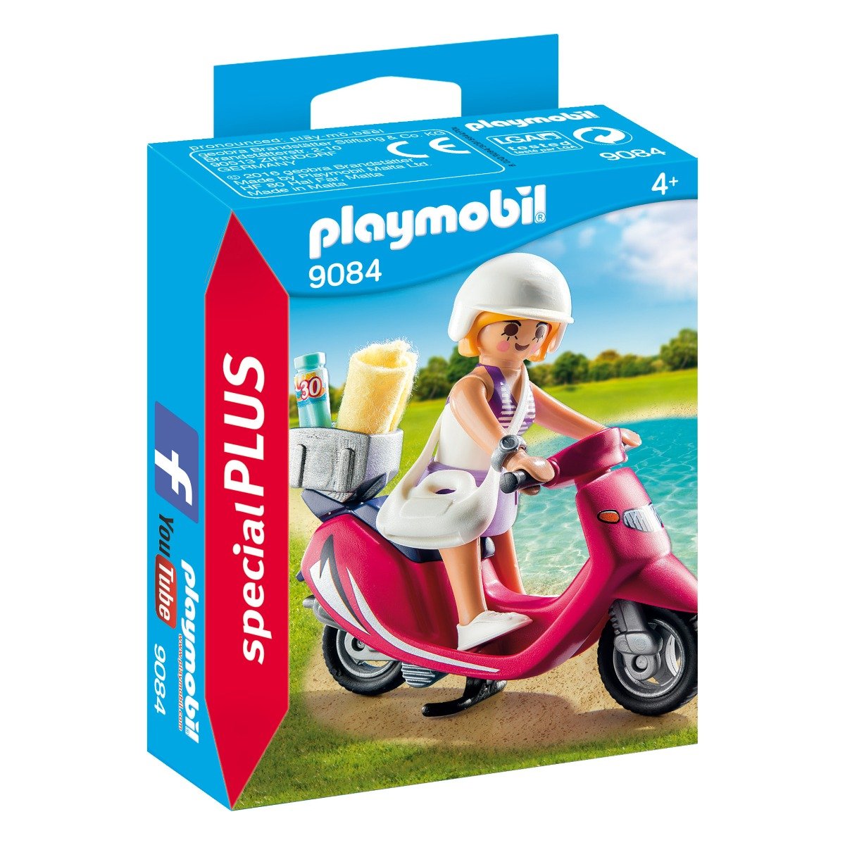 Figurina Playmobil Special Plus – Fata cu scooter (9084) noriel.ro imagine 2022