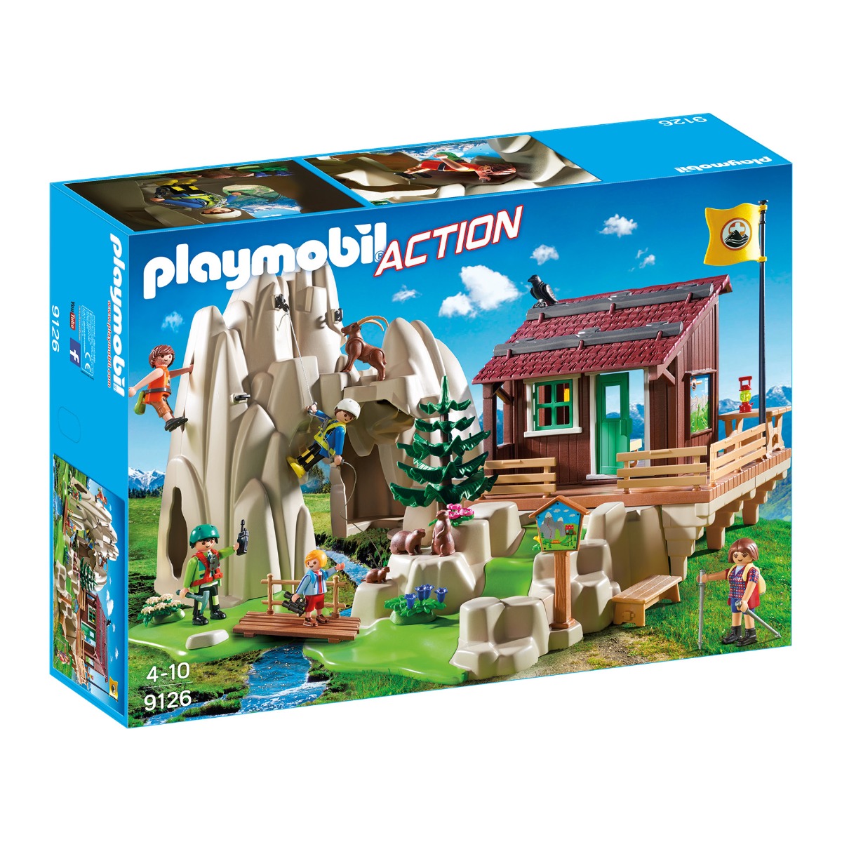 set playmobil action - zona de alpinism (9126)