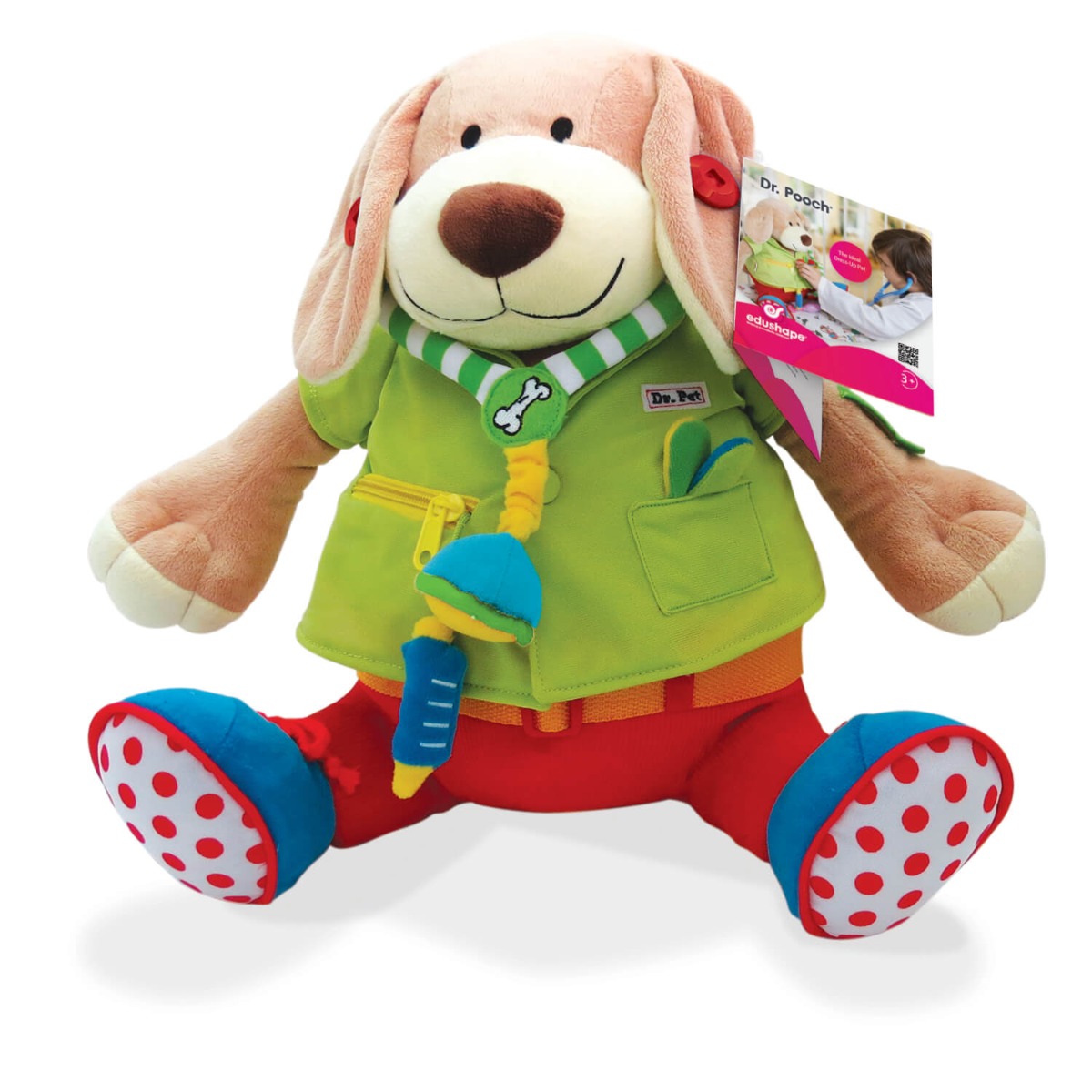 Jucarie educativa Catel de plus Edushape Dr. Pooch