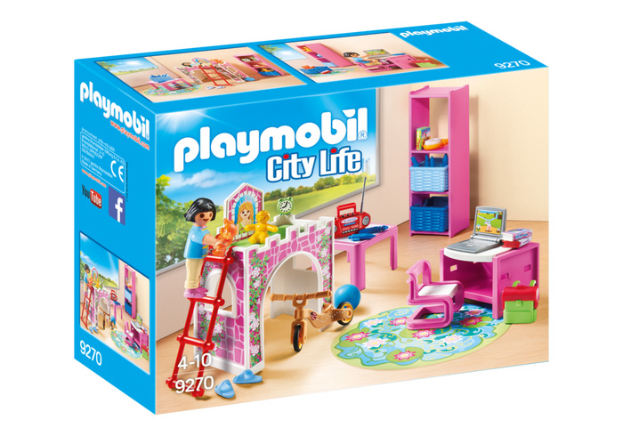 Set de constructie Playmobil City Life - Camera Copiilor (9270)