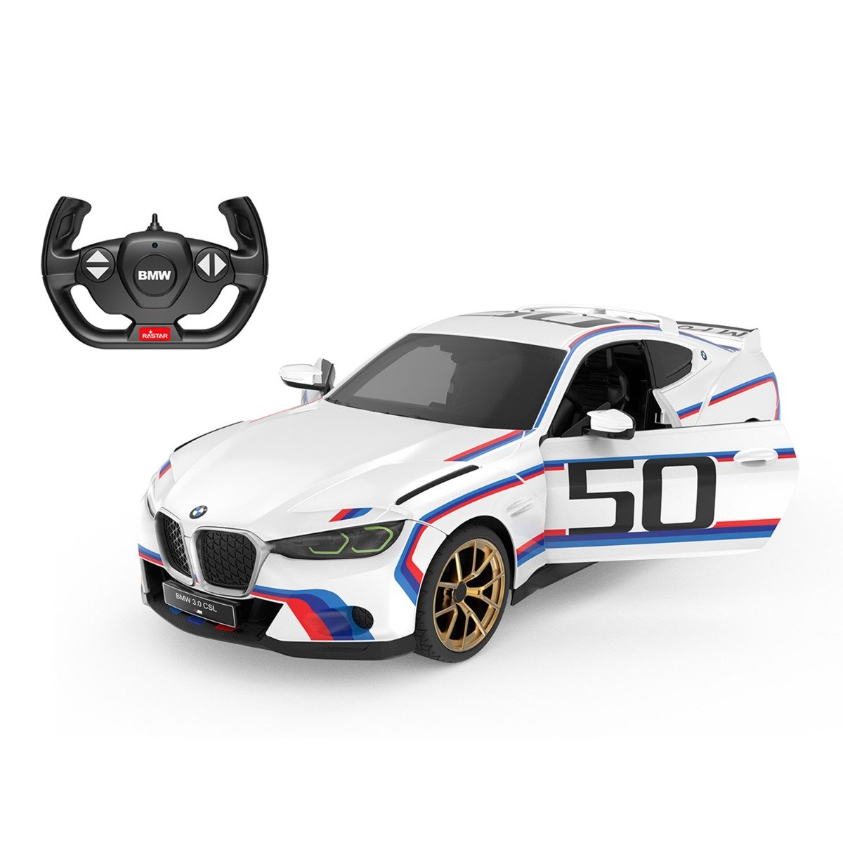 Masina cu telecomanda, Rastar, BMW 3.0 CSL, 1:14