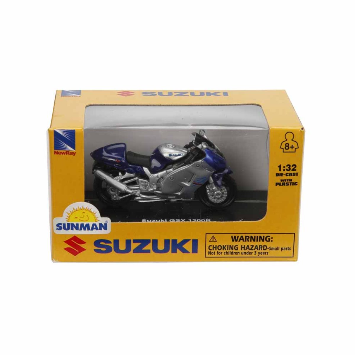 Motocicleta metalica, New Ray, Suzuki GSX 1300R, 1:32