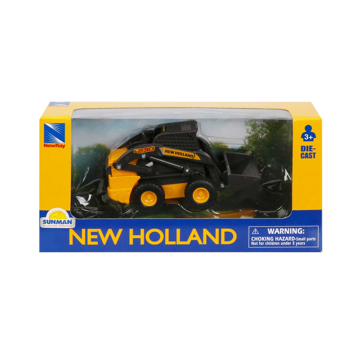Vehicul de constructie, New Ray, Buldozer New Holland, Galben