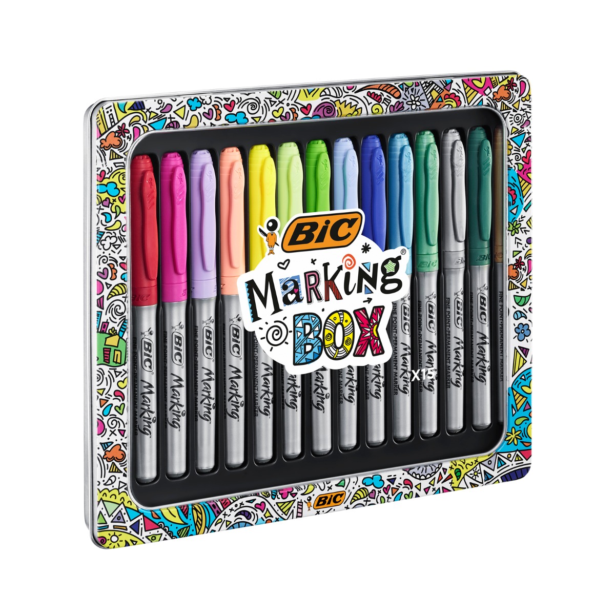 Set markere Bic – Marking My Marking Box Bic imagine noua responsabilitatesociala.ro