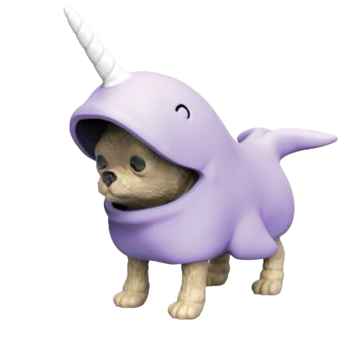 Mini figurina, Dress Your Puppy, Chihuahua in costum de balena, S2 Balena