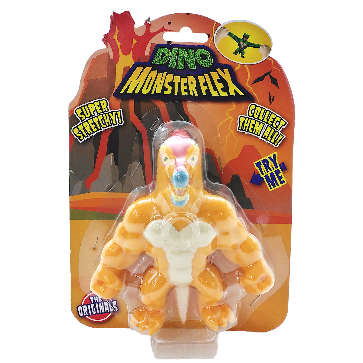 Figurina Monster Flex Dino, Monstrulet care se intinde, Parasax