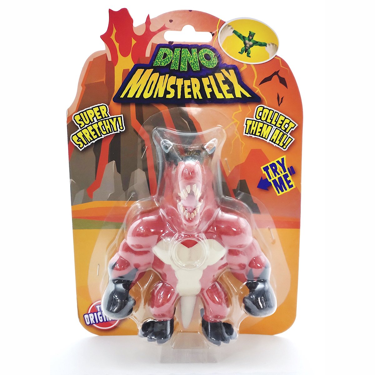 Figurina Monster Flex Dino, Monstrulet care se intinde, Tauro