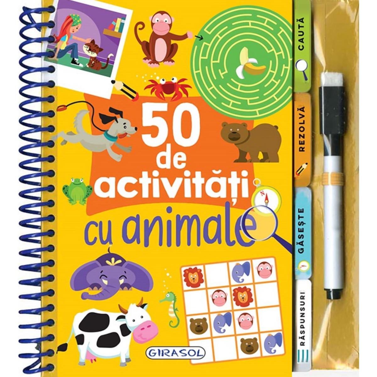 50 de activitati cu animale