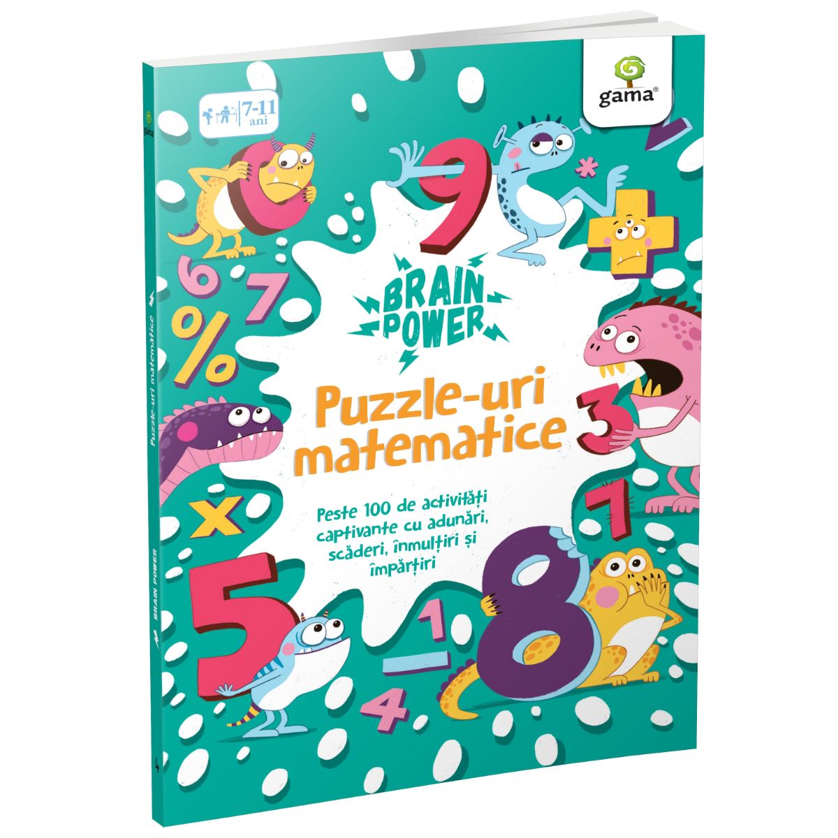 Puzzle-uri matematice, Brain Power Carti pentru copii imagine 2022