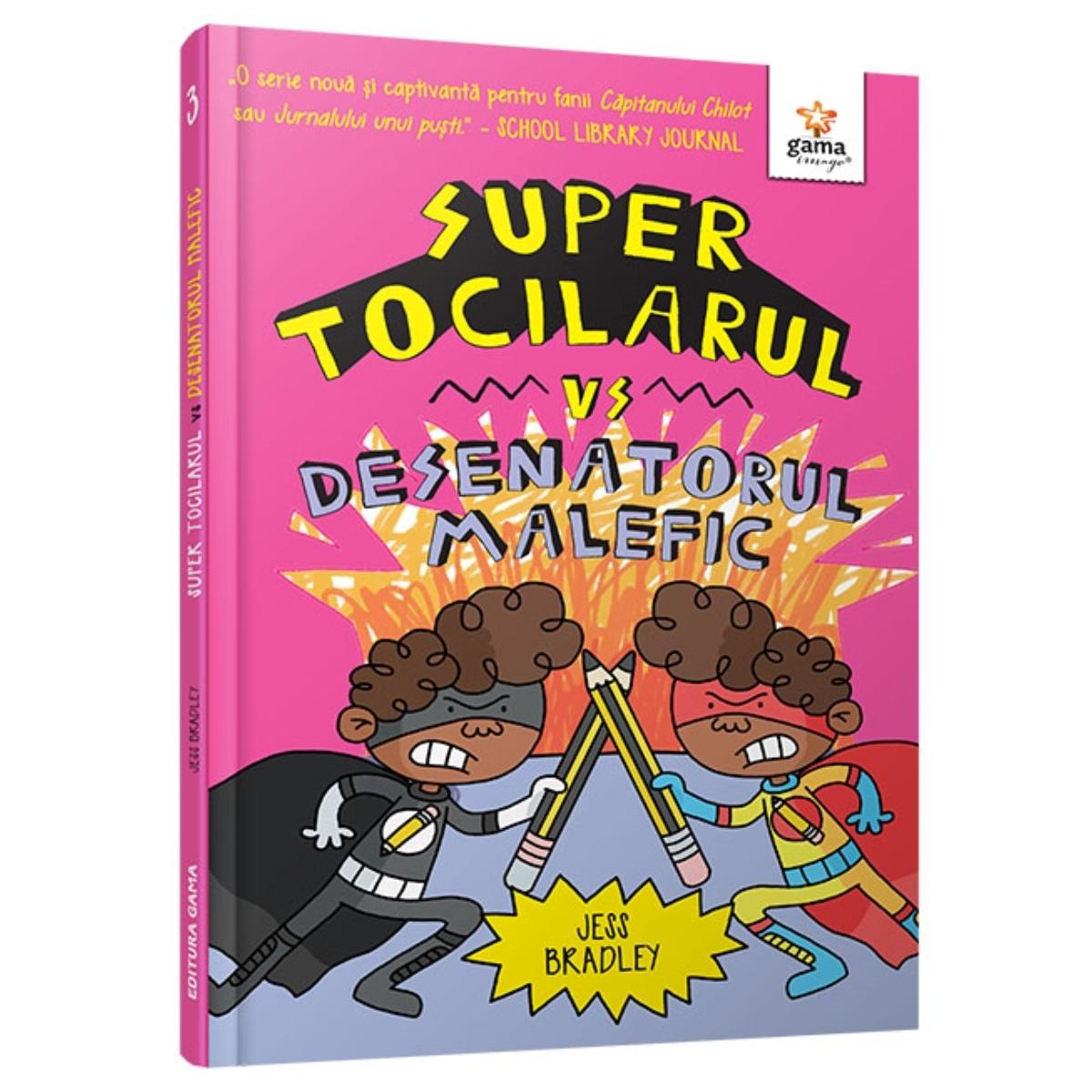Super tocilarul vs Desenatorul malefic