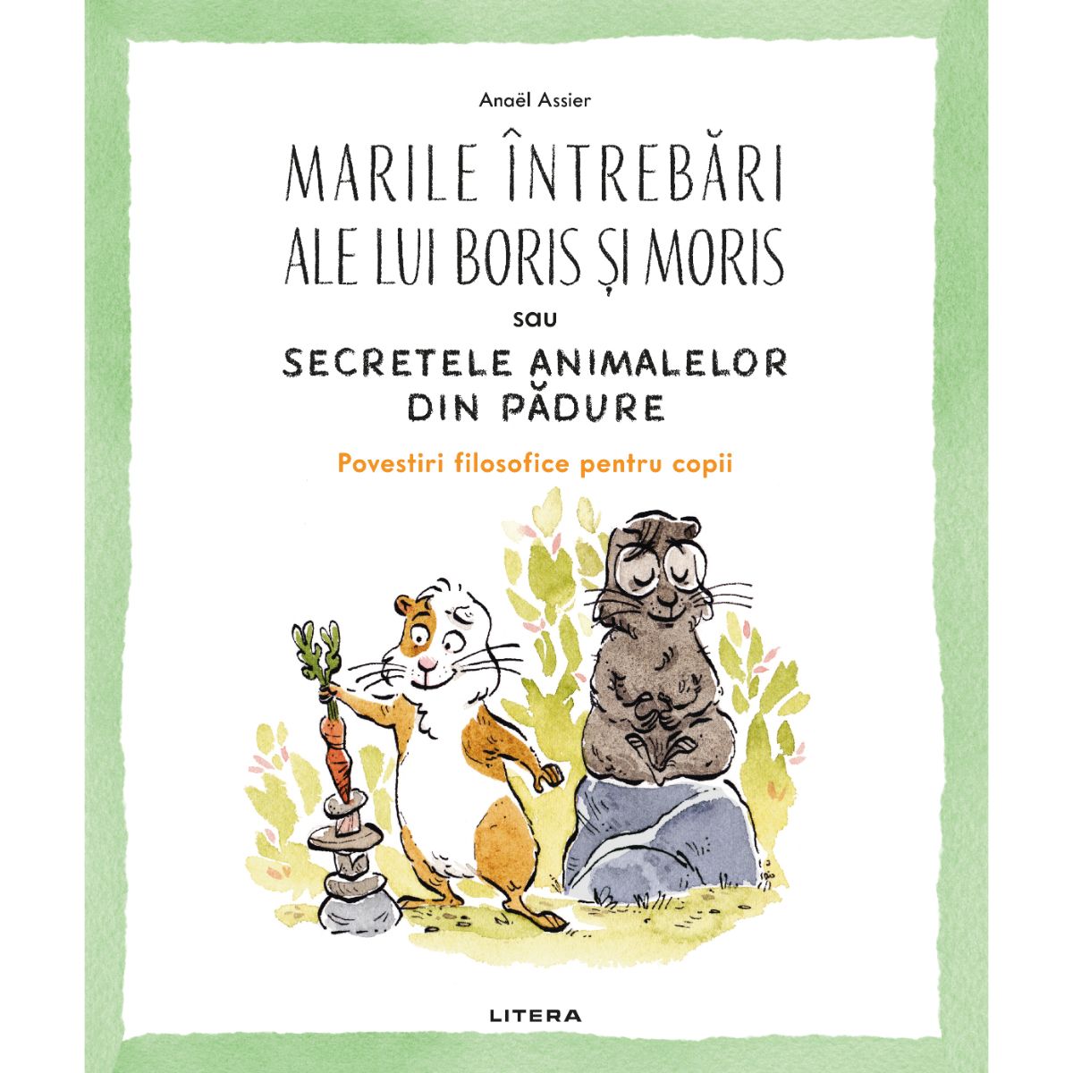 Marile intrebari ale lui Boris si Moris sau secretele animalelor din padure Carti pentru copii imagine 2022