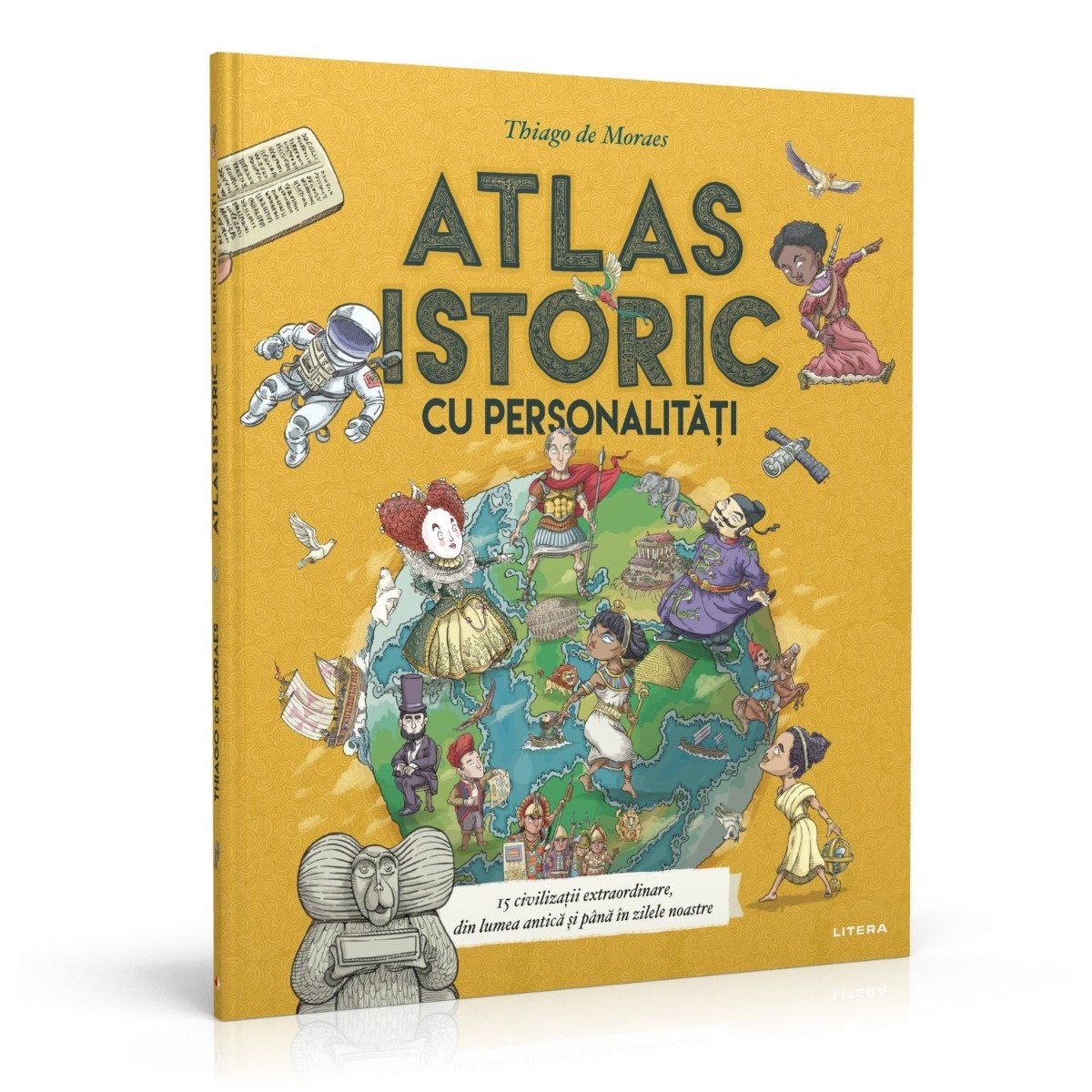 Atlas istoric cu personalitati, Thiago de Moraes Carti pentru copii 2023-09-26
