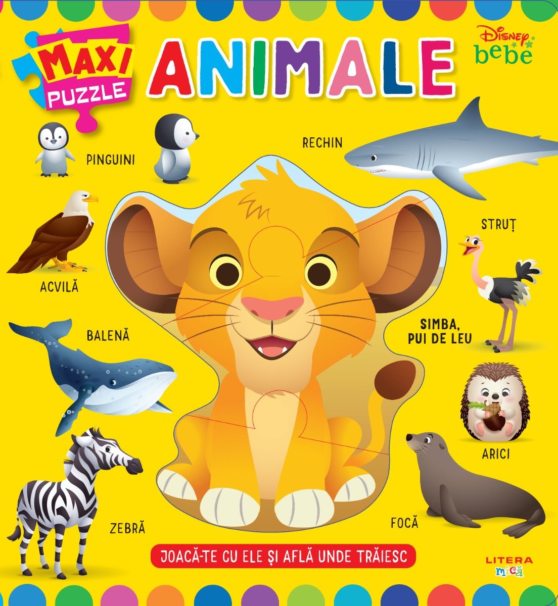 Disney bebe, Animale, Maxi Puzzle