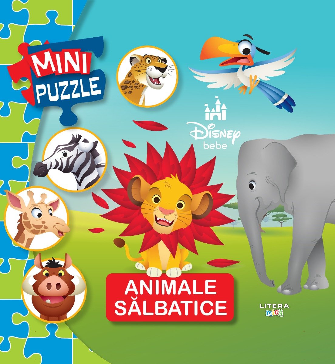 Disney Bebe, Mini puzzle, Animale salbatice