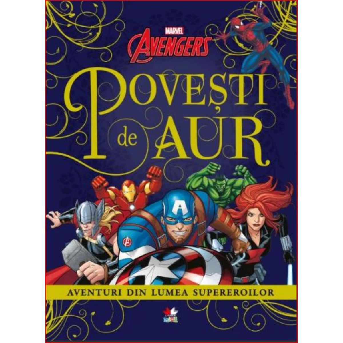 Carte cu povesti de aur, Marvel Avengers, Aventuri din lumea supereroilor, Reeditare Carti pentru copii 2023-06-02