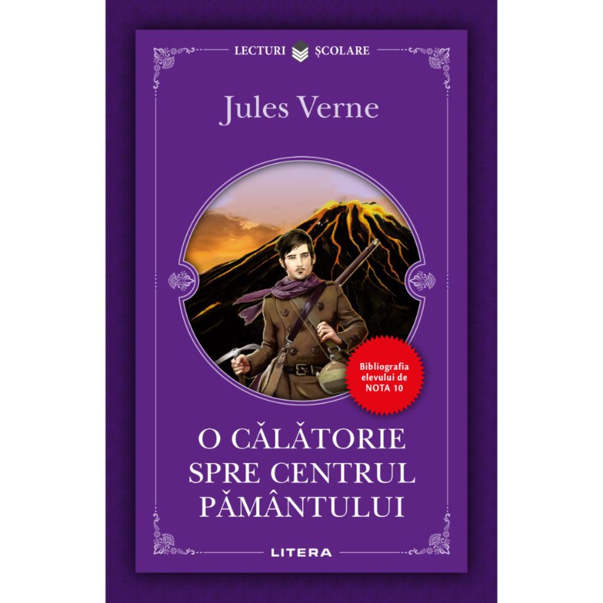 O calatorie spre centrul pamantului, Jules Verne, Editie noua Călătorie imagine 2022 protejamcopilaria.ro