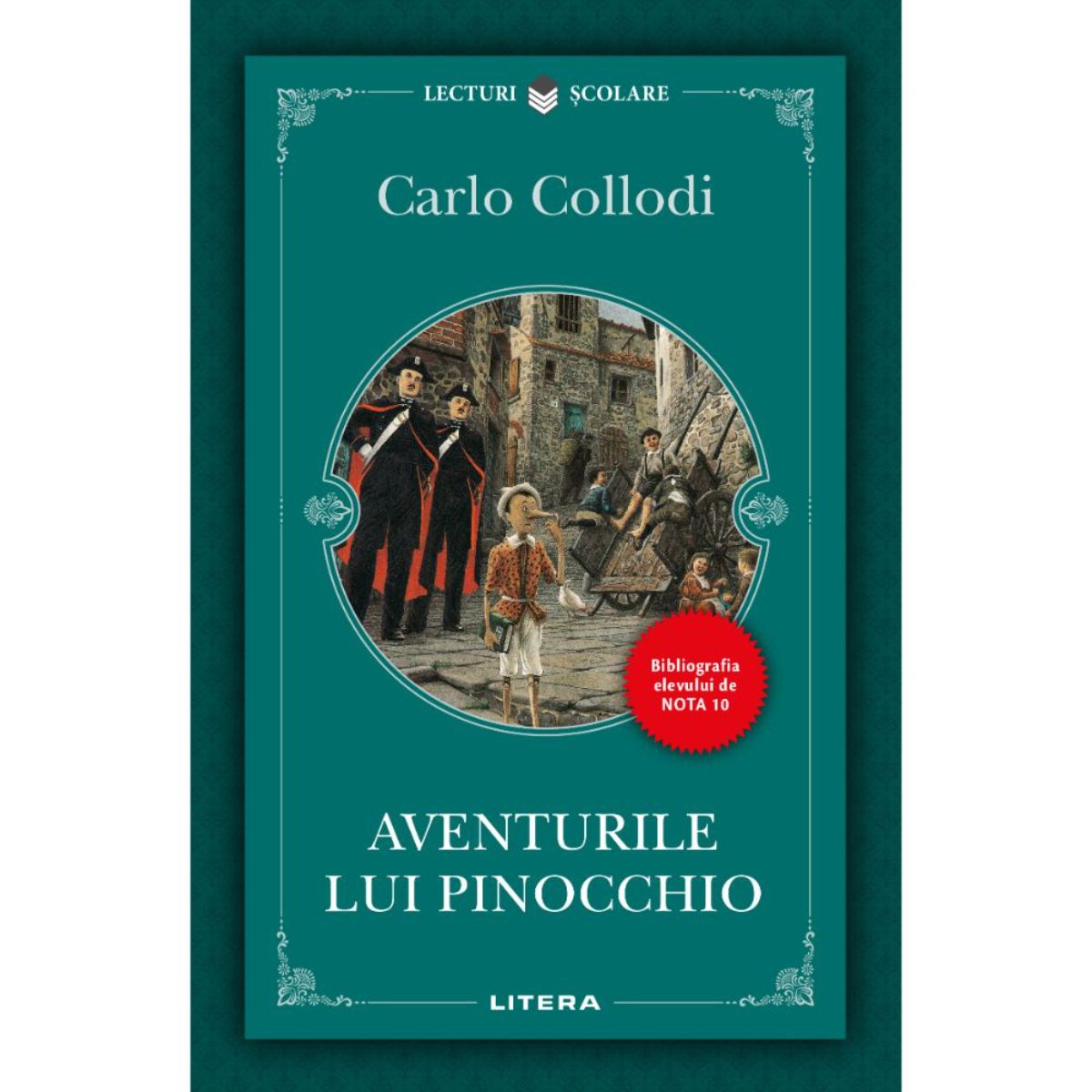 Aventurile lui Pinocchio, Carlo Collodi, Editie noua Litera imagine 2022