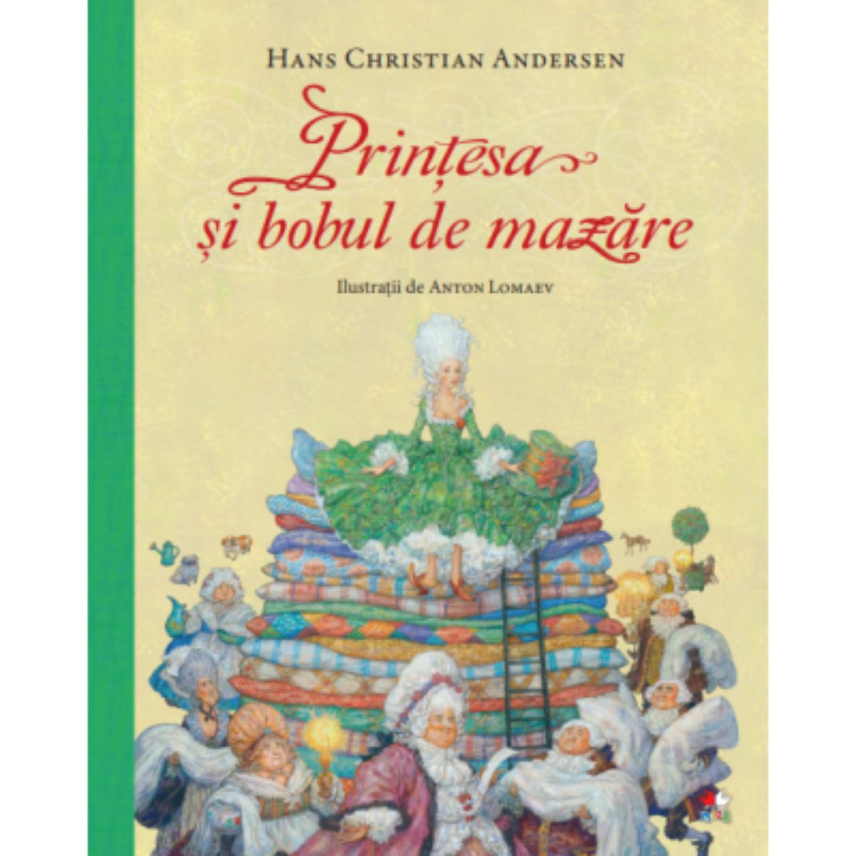 Printesa si bobul de mazare, Hans Christian Andersen Carti pentru copii imagine 2022