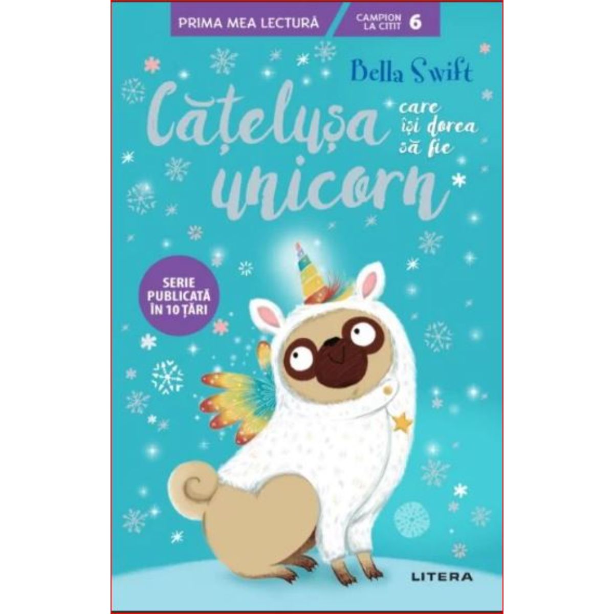 Carte cu povesti, Bella Swift, Catelusa care isi dorea sa fie unicorn Carti pentru copii imagine 2022