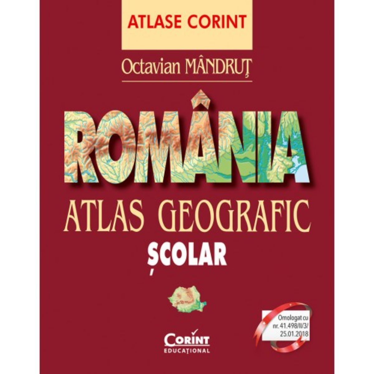 Atlas geografic scolar, Corint, Romania 2022 2022
