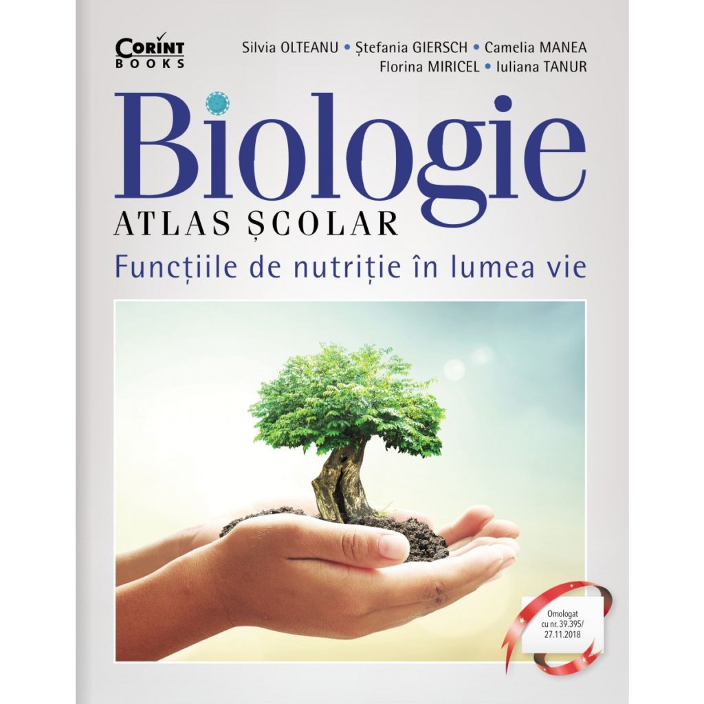 Atlas scolar biologie, Functiile de nutritie in lumea vie, Silvia Olteanu Carti pentru copii imagine 2022