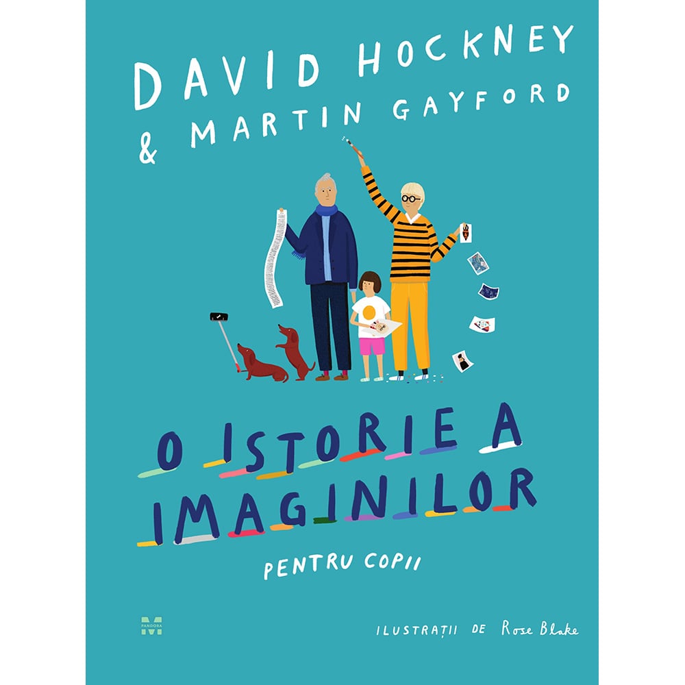 Carte Editura Pandora M, O istorie a imaginilor pentru copii, David Hockney Carte imagine noua