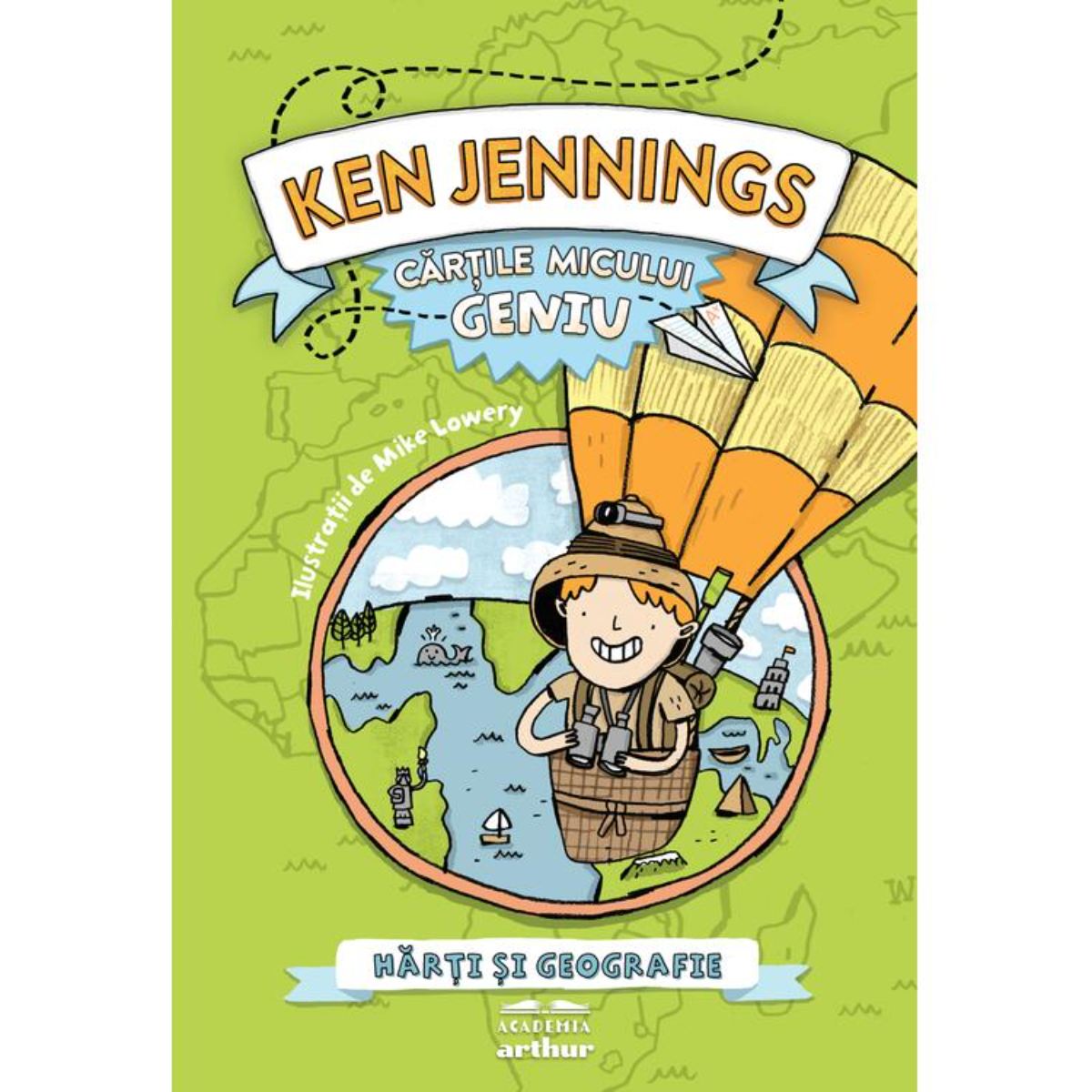 Cartile micului geniu, Harti si geografie, Ken Jennings