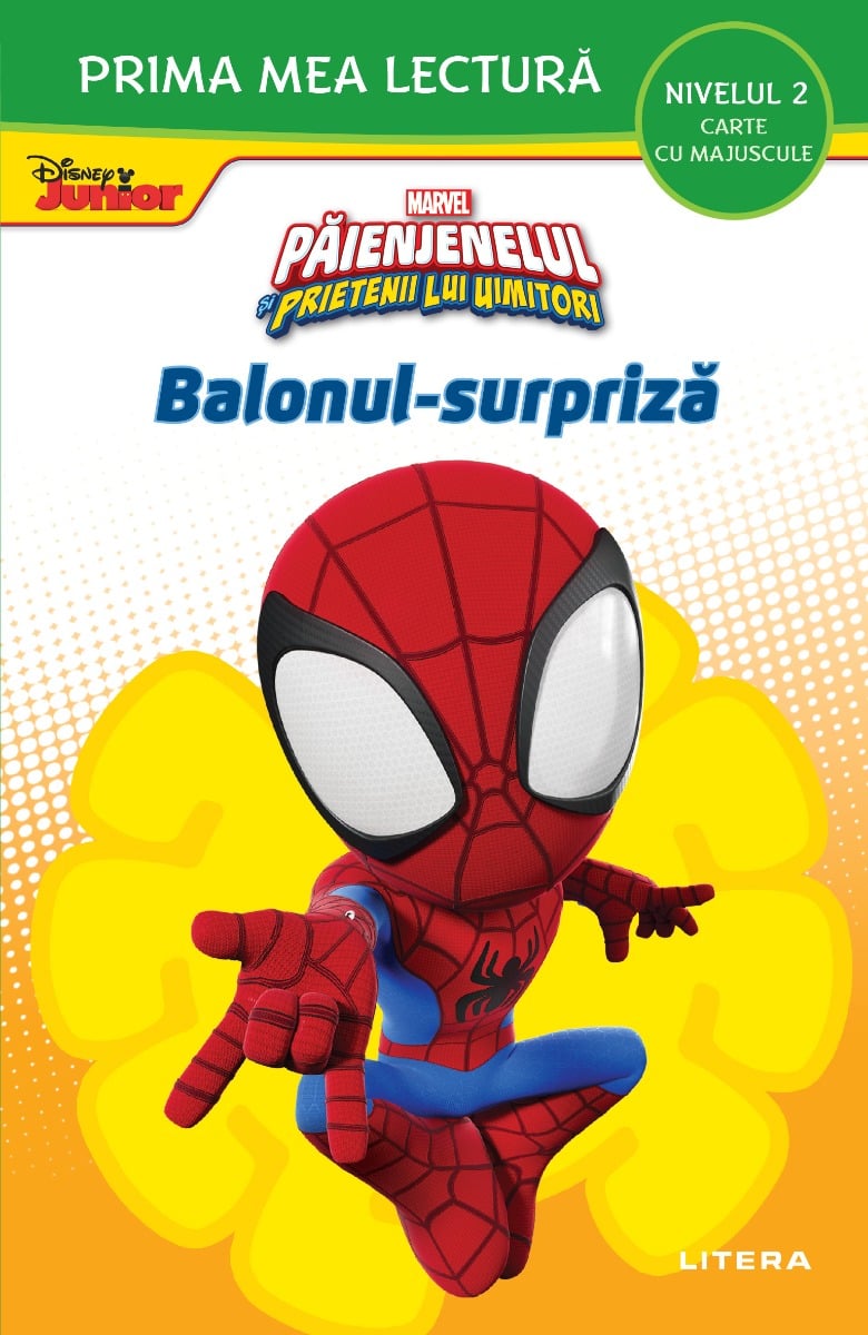 Disney Marvel, Paienjenelul si prietenii lui uimitori, Balonul-surpriza, Carte cu majuscule, nivelul 2