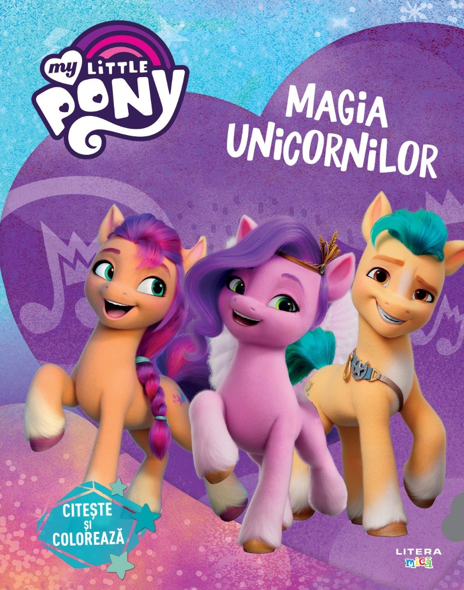 My Little Pony, Magia unicornilor, Citeste si coloreaza