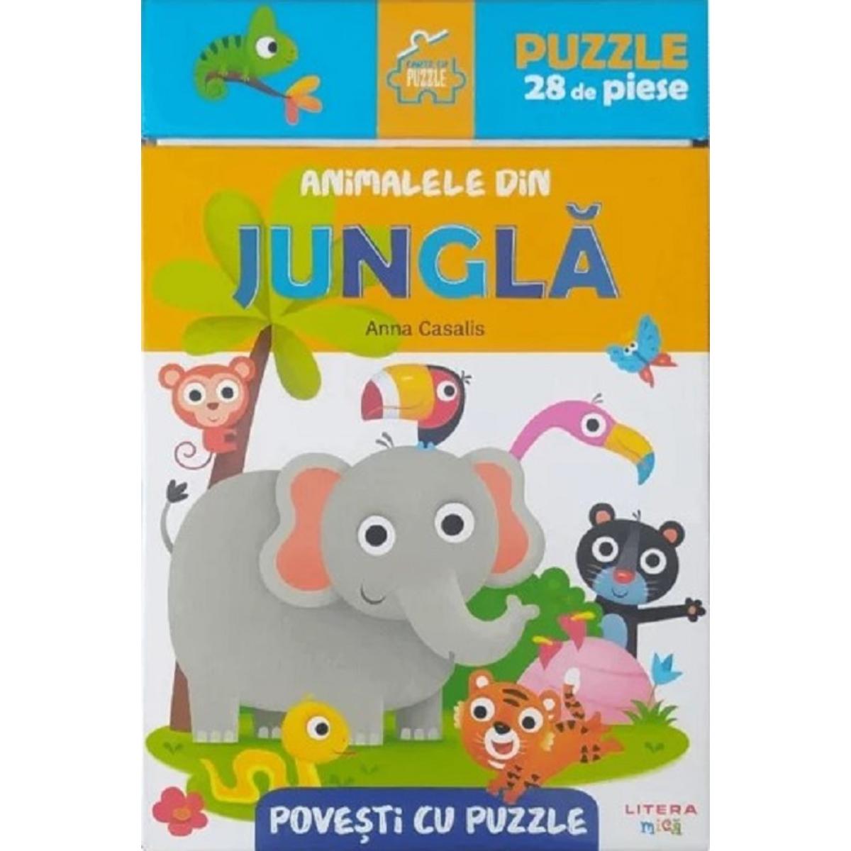 Povesti cu puzzle, Animale din jungla