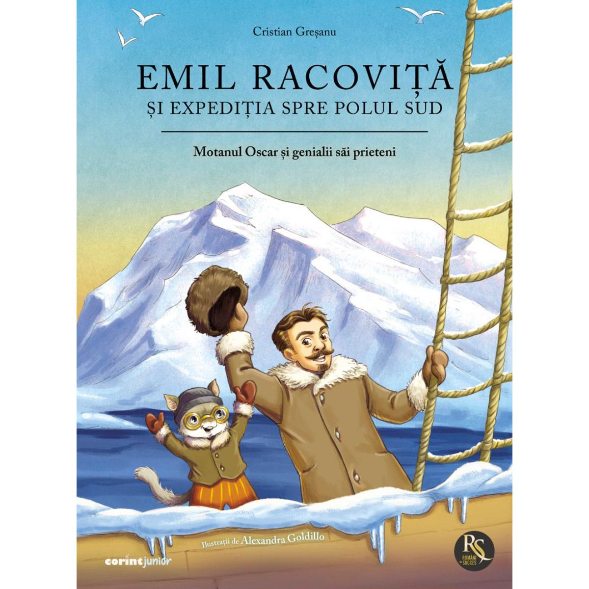 Emil Racovita si expeditia spre Polul Sud, Motanul Oscar si genialii sai prieteni