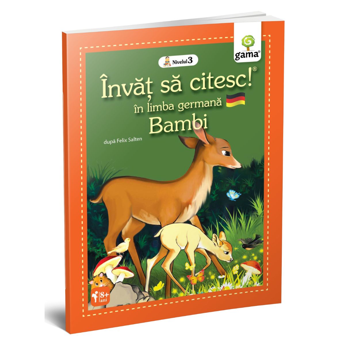 Bambi, Invat sa citesc in limba germana, Nivelul 3 Gama imagine 2022