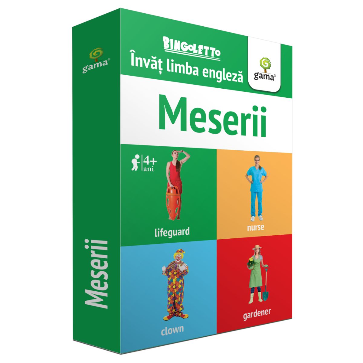 Meserii, Invat limba engleza, Bingoletto Carti pentru copii imagine 2022