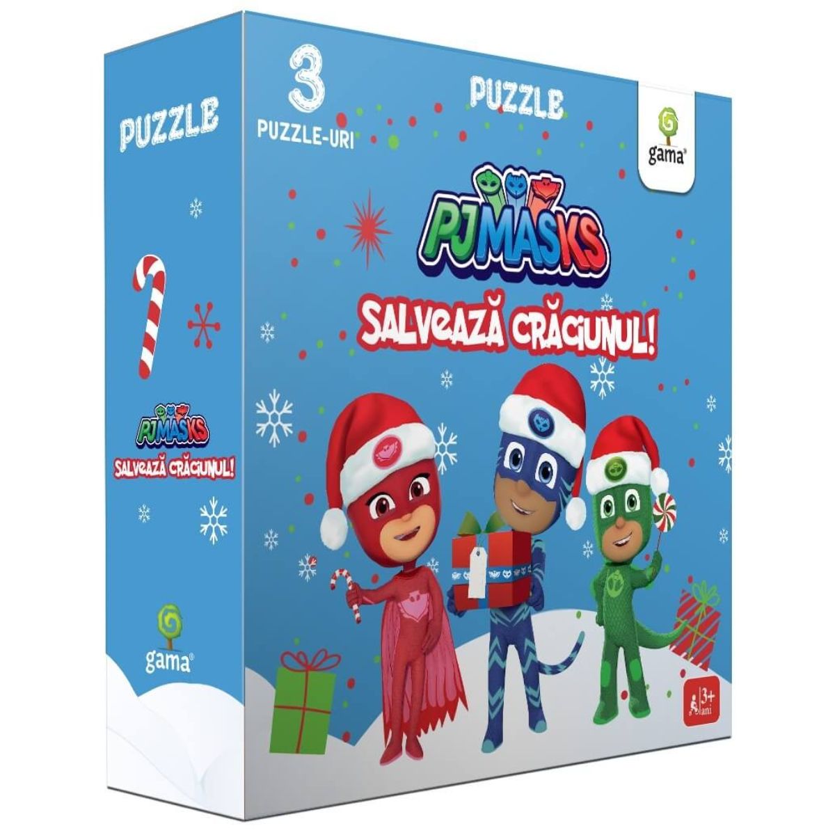 Pj masks salveaza craciunul, puzzle