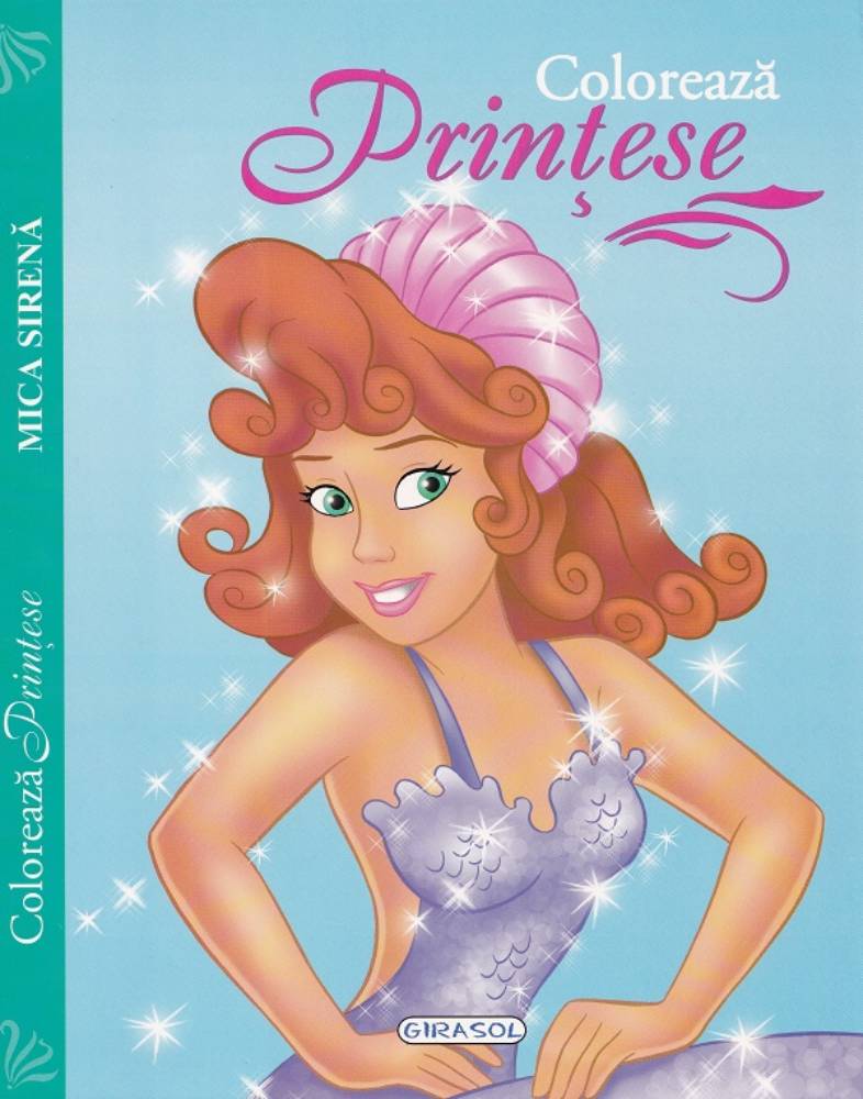 Coloreaza printese, Mica Sirena