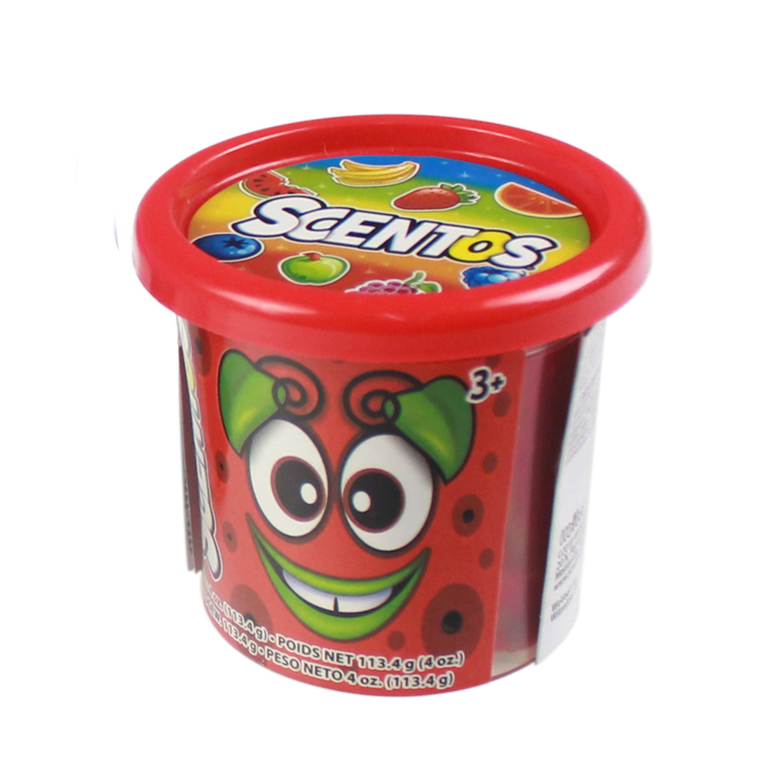 Plastilina parfumata scentos, 114 g, capsuna
