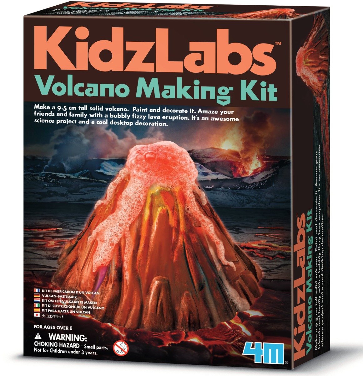 Kit Creativ, 4M, Realizeaza un vulcan 4M imagine noua responsabilitatesociala.ro