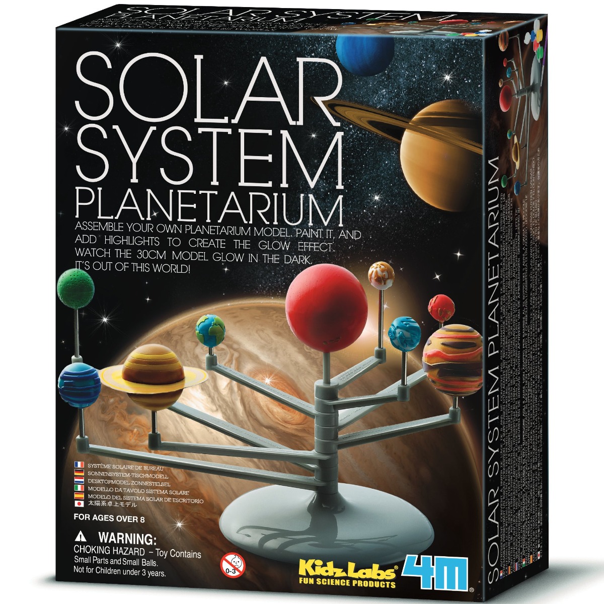 Set planetarium, 4M, Sistemul Solar, KidzLabs 4M