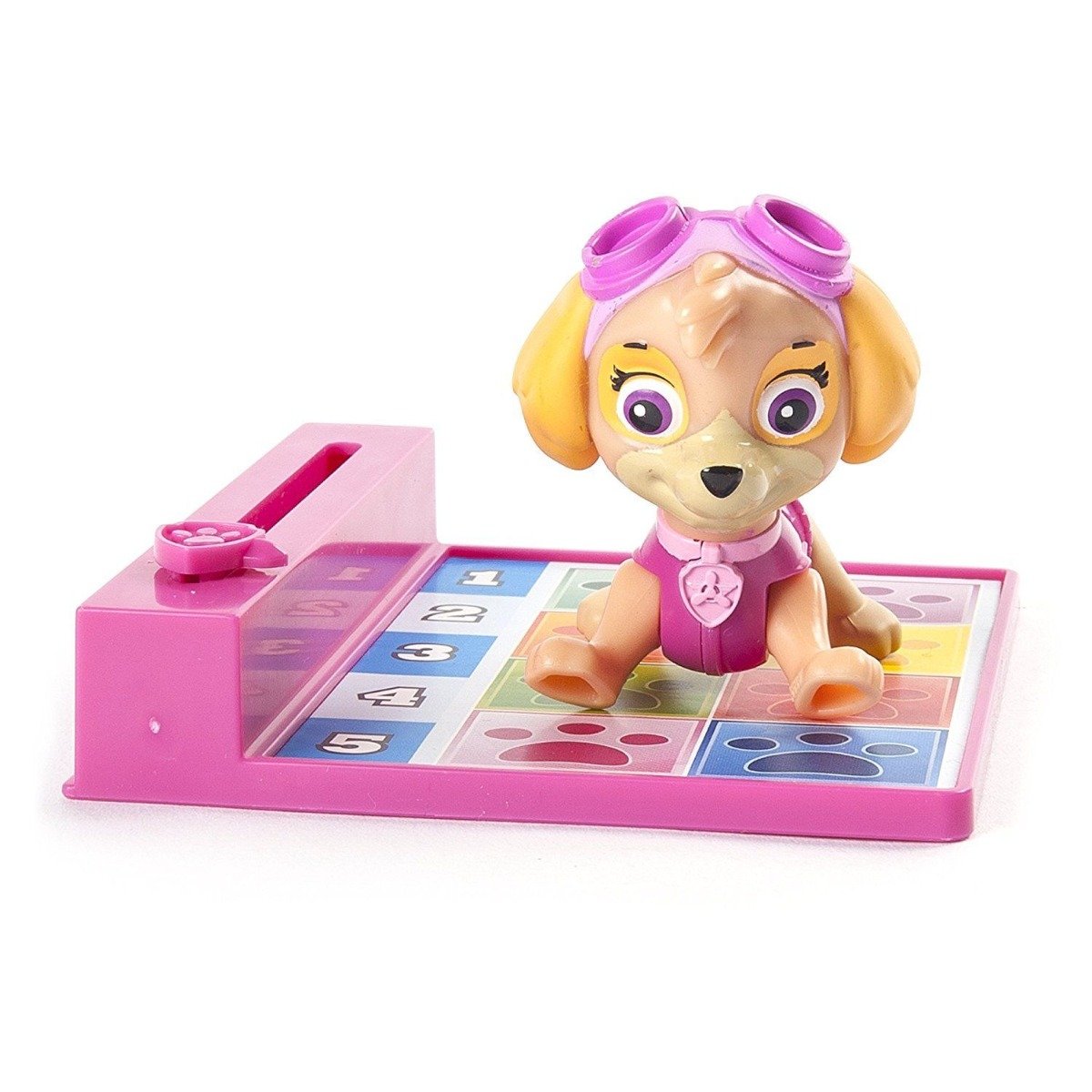 Figurina si insigna Paw Patrol, Back Flip Skye