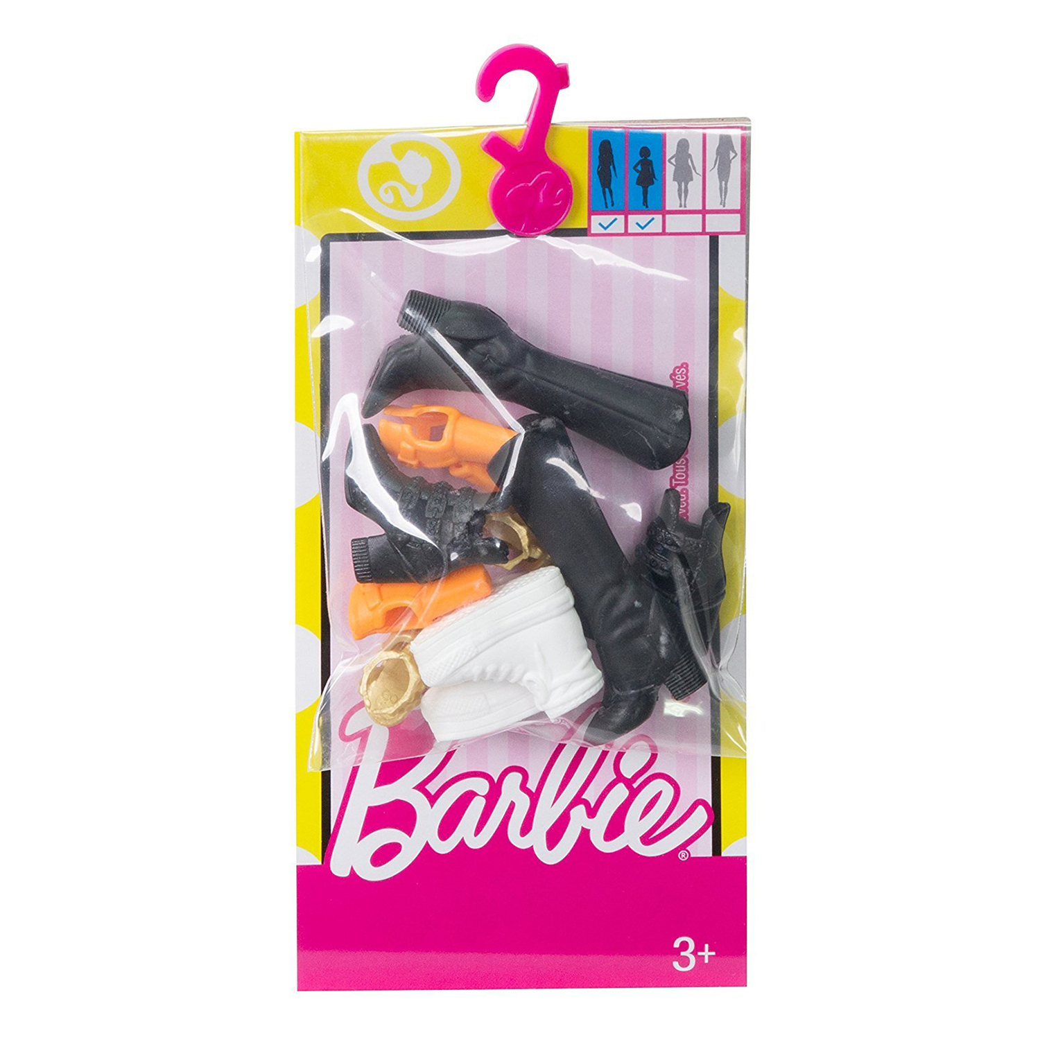 Accesorii Barbie - Set pantofi Original si Petite